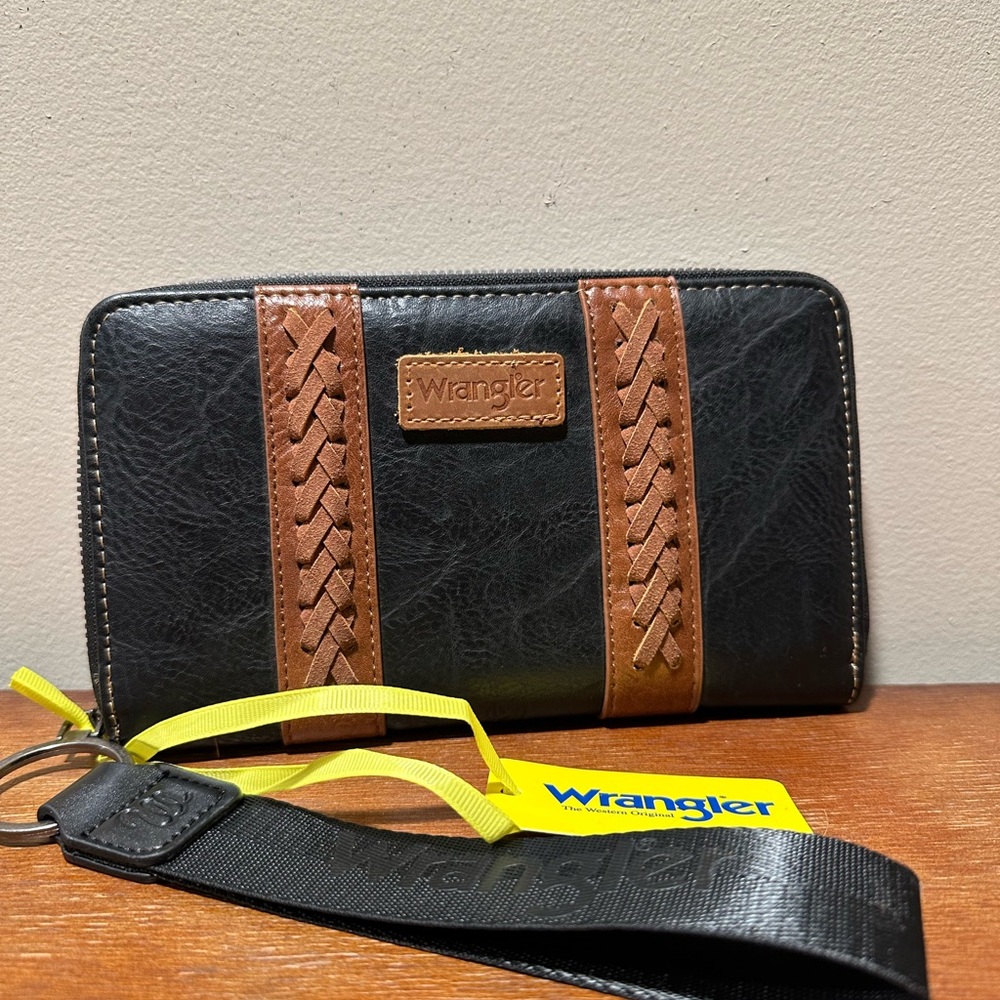 Wrangler Black and Brown Wallets Stylish and Durable